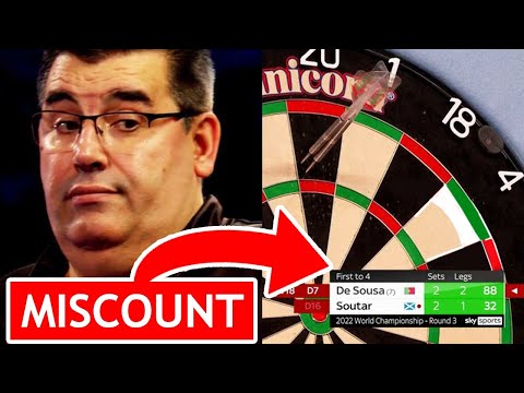 The Most Stupid Mistakes EVER Made By Dart Players During PDC Match, You Won't Believe It!
