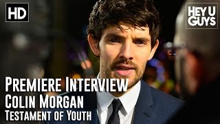 Colin Morgan Interview - Testament of Youth Premiere 