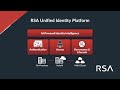 The RSA Unified Identity Platform