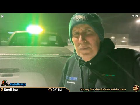 MAJOR WINTER STORM IOWA BEGINS - As It Happened 