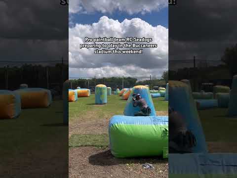 Pro paintball in the Buccaneers Stadium this weekend!