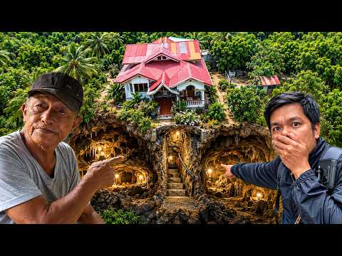 THIS MAN ACCIDENTALLY DISCOVER A BIG CAVE UNDER HIS HOUSE