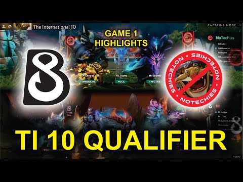 DENDI B8 vs NOTECHIES GAME 1 - TI 10: Eastern Europe Qualifier Dota 2 Highlights