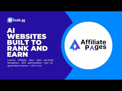 AffiliatePages.com demo video