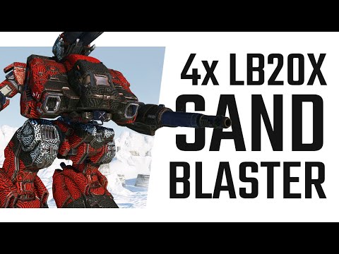 100 Tons of DESTRUCTION - Stone Rhino 4x LB-20X Build - Mechwarrior Online The Daily Dose 1523