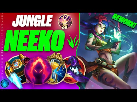 Why This CHALLENGER Is Playing Reworked NEEKO JUNGLE 🦎🌸 (FAST Clears With Hilarious Ganks!)