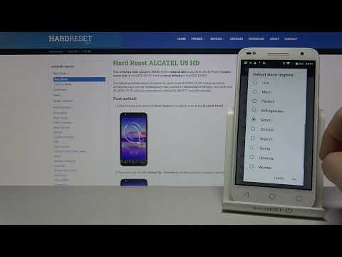 Alarm Tones on Alcatel U5 HD | Available Sounds of Alarms