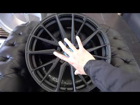 Vossen Wheels HF-4T Satin Black Unboxing