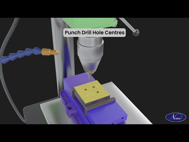 Drill Through Hole and Blind Holes