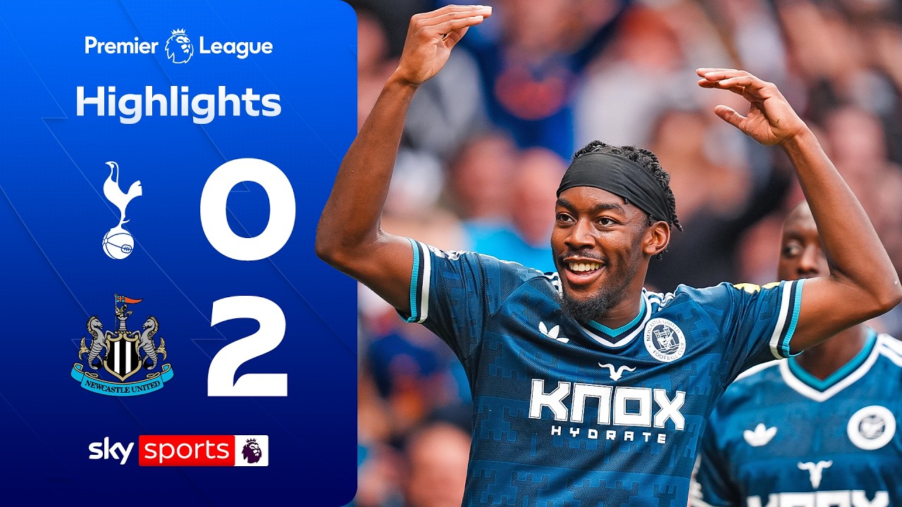 Elanga and Wissa run RIOT against Spurs in win! 🔥 | Spurs 0-2 Newcastle | Premier League Highlights