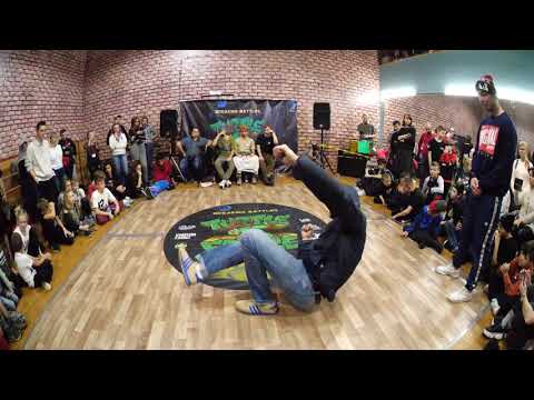 pro 1x1 - bboy Joono vs te_guanyin г.Сергиев Посад - брейкданс чемпионат TurtleFreeze Battle