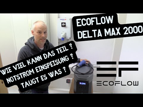 EcoFlow Delta Max Test | Powerstation für Camping und Stromausfall | Notstrom Energiespeicher