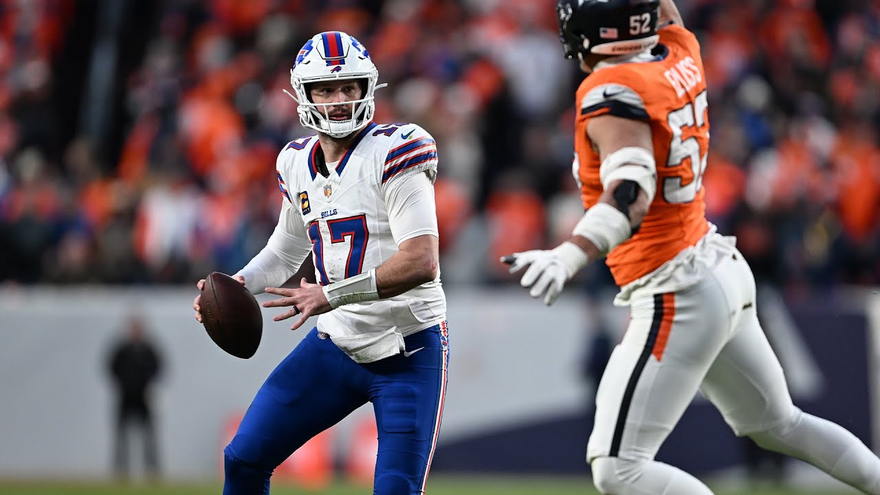 Josh Allen's best plays from 3-TD game vs. Broncos | AFC Divisional Round