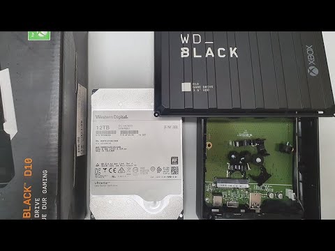 Shuck It! Disassembling A WD Black D10 Game Drive External Desktop Hard Drive