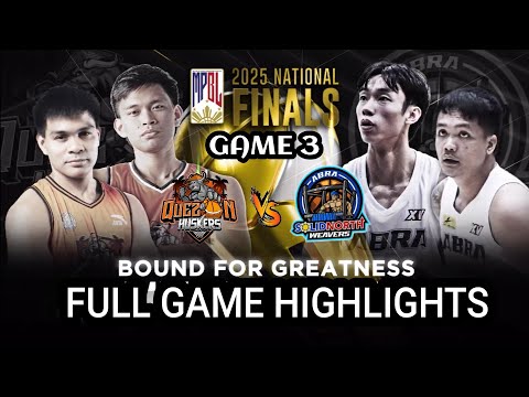 OT | MPBL HIGHLIGHTS | ABRA vs QUEZON Game 3 | MPBL NATIONAL FINALS | DECEMBER 16, 2025 #mpbl