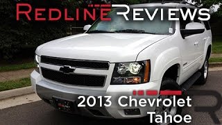 2013 Chevrolet Tahoe Review, Walkaround, Exhaust, & Test Drive