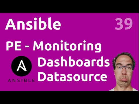PE Monitoring Grafana dashboards datasource and user Ansible 39