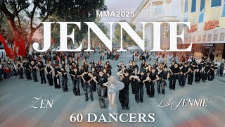Download lagu [60 DANCERS | KPOP IN PUBLIC] JENNIE MMA 2025 | Dance Cover by C.A.C from VietNam mp3