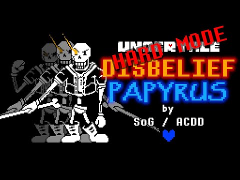 [Full Game] Disbelief Hard Mode (ACDD's Take) [Undertale AU]