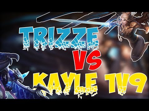 kayle 1v9 vs Trizze | Battle of the one tricks