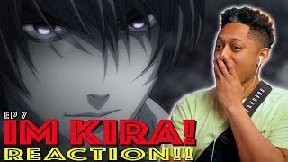 I&#39;m Kira! First Time Watching Death Note Episode 7 Reaction