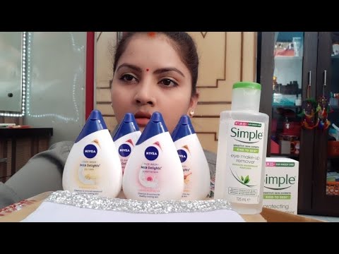 Nykaa skin care haul | nivea milk delight face wash | simple kind to skin skin care products | RARA Video