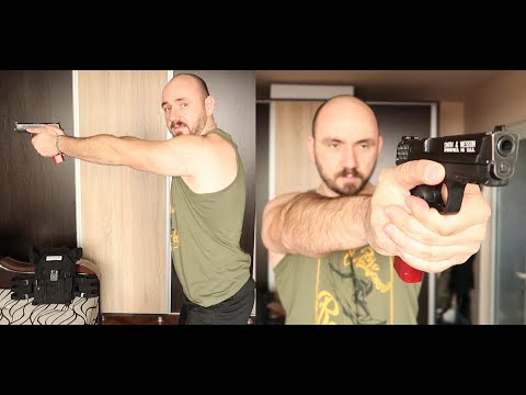 INSTRUCTIA TRAGERII T2 - PRIZA PE ARMA SI POZITIA DE TRAGERE IN PICIOARE