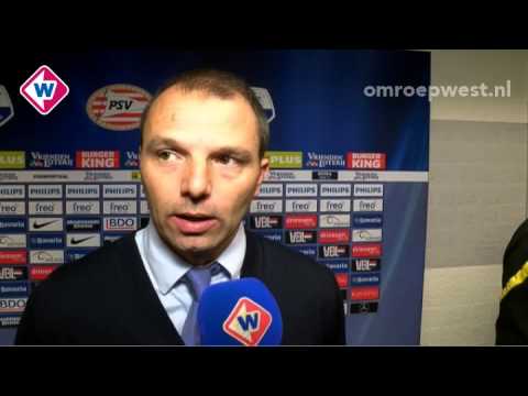 ADO-trainer Maurice Steijn na PSV - ADO Den Haag