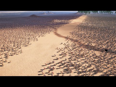 700,000 ROMAN ARMY vs 600,000 SPARTAN ARMY - Ultimate Epic Battle Simulator 2