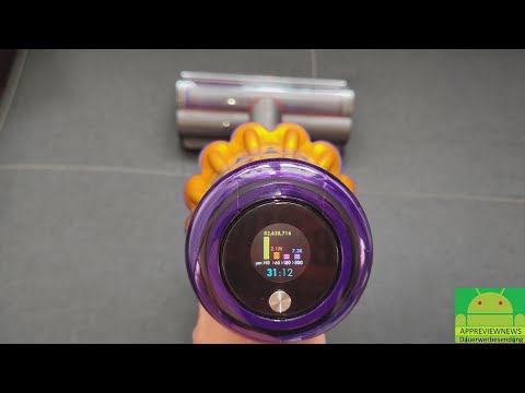 Dyson V15 Detect Absolute the dust particle counter among the cordless vacuum cleaners with super...