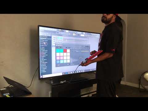 Messing with the akai pro mpd 226 on fl studio 20 FPC