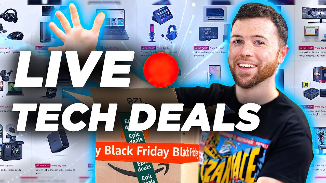 LIVE 🔴 Black Friday Tech Deals! 🔥 pt. 2