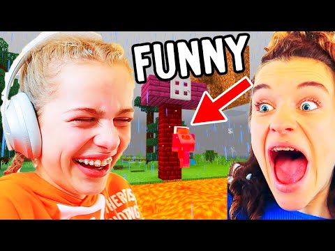 TRY NOT TO LAUGH (funny) Minecraft Hardcore Gaming w/ The Norris Nuts