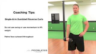 400. Single Arm Dumbbell Reverse Curls