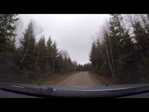 JOHANNISHUS - mot STEGERYD (BJÖRKERYD) - GoPro 5-version (190108) Ronneby/Karlskrona gränsbygd