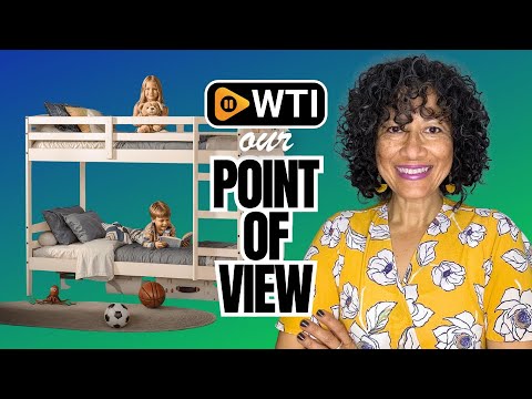 From The Tree Twin Over Twin Bunk Bed for Kids with Solid Wood Frame - WTI product video review
