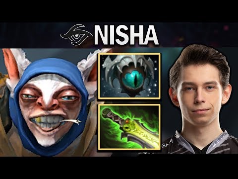 SECRET.NISHA MEEPO - 20 MINS GG- DOTA 2 7.23F GAMEPLAY
