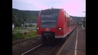 preview picture of video 'Am Bahnhof von Müden und Moselkern'
