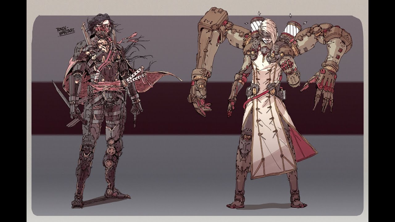 3D modelling another character design I found on google.