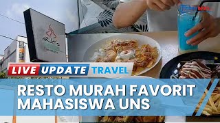 Mencicipi Menu Resto Murah Favorit Mahasiswa Belakang Kampus UNS, Sajikan Olahan Asia hingga Western