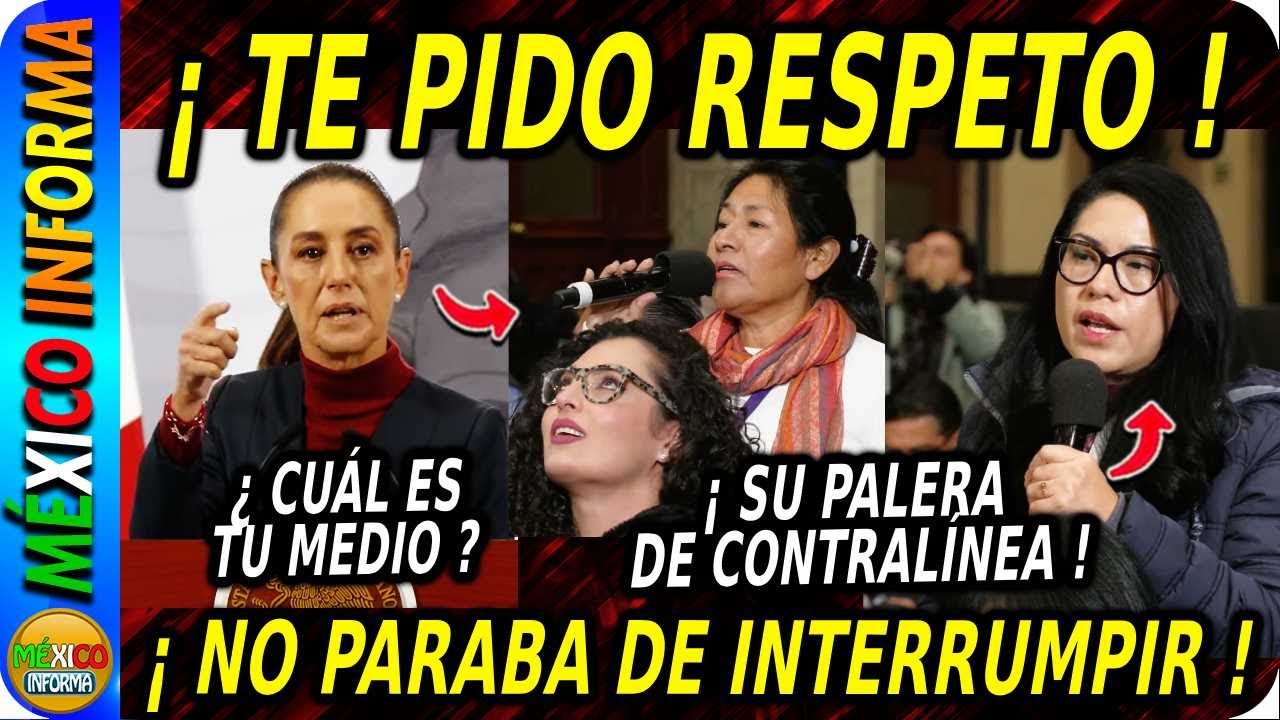 PASÓ AL FINAL DE LA CONFERENCIA: LA PRESIDENTA LE DIJO ESTO A REYNA HAYDEE: "TE PIDO RESPETO".