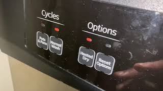 GE Dishwasher - How to Operate