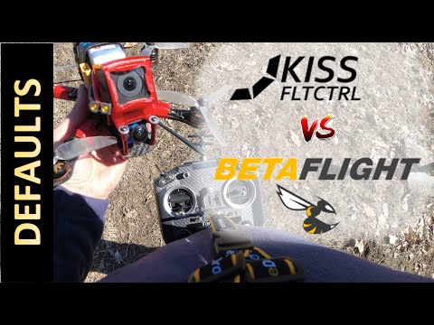 KISS vs Betaflight | on DEFAULTS