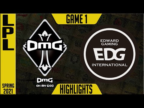 OMG vs EDG Highlights Game 1 | LPL Spring 2021 Week 1 Day 1 | Oh My God vs Edward Gaming G1