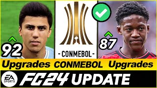 EA FC 24 GOT A NEW UPDATE - New Players, CONMEBOL & More!