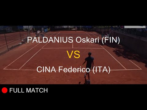 PALDANIUS Oskari (FIN) VS CINA Federico (ITA) - La Balle Mimosa 2021