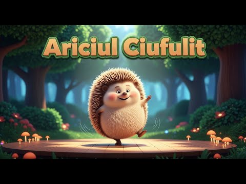 Dansăm cu ariciul cel ciufulit - Cântec interactiv pentru copii