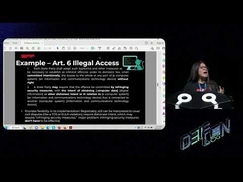 DEF CON 31 War Stories - UNConventional Cybercrime -  Bad Treaty Becoming Law - Rodriguez, Budington