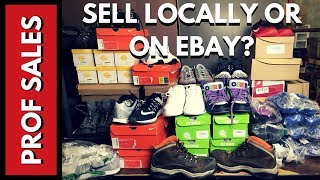 Should You Sell Your Ebay Items Locally ?