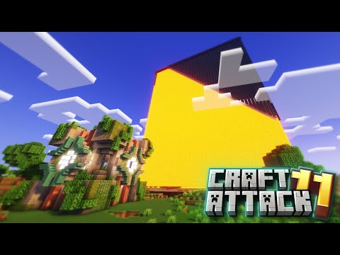 Mega Cube Casting!! Watch Us Craft 100,000+ Blocks - CraftAttack 11